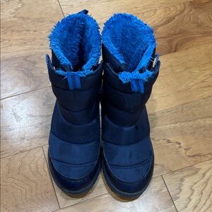 Kids LL Bean Blue Winter Boots